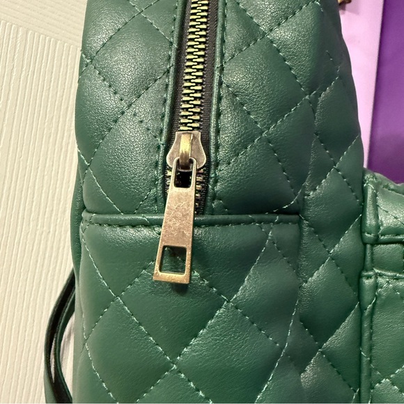 Hot Topic Harry Potter Slytherin Quilted Mini Backpack - Picture 4 of 6